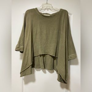 Free People Boxy tee